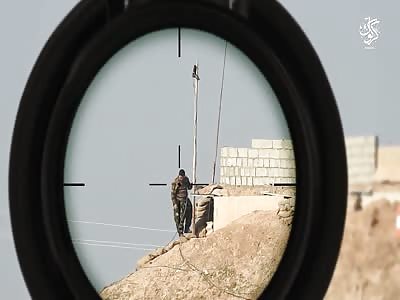 Sniper Shoots Fat Soldier