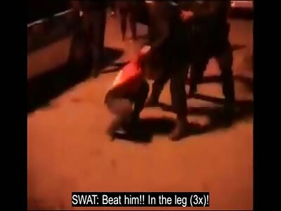 Police/SWAT beating up criminals - Compilation #1