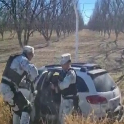 Graphic Video of Mexican National Guard Shooting Up Car that Skipped Checkpoint