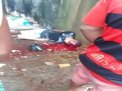Brazil: Guy With Head Wound Dying In An Alley.