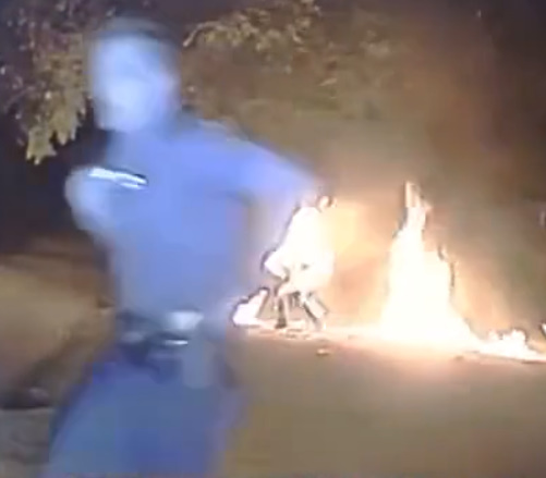 Man Bursts Into Flames After Being Tazed