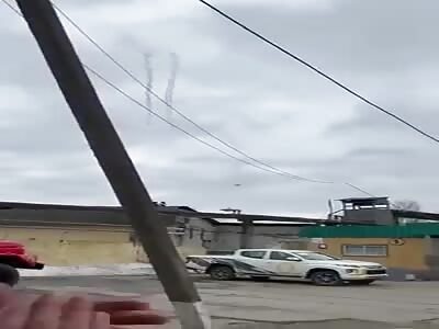 Ukrainian Su-24 downs Russian aircraft.