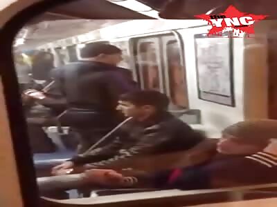 Terrible attack by criminals in the Moscow subway 