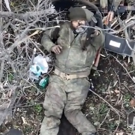  Wounded Wagner Soldier Kills Himself with His AK Before Getting Bombed by a Ukrainian Drone