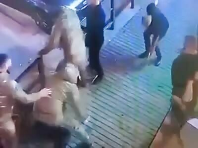 In Simferopol, drunken Chechens attacked and beat a Russian