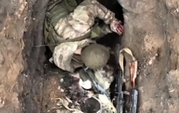 Grenade drops by the Adam group on RU soldiers