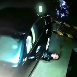 DAMN: Man Dragged by Car