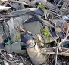 Dead Russians discovered in Bakhmut Outskirts (full)