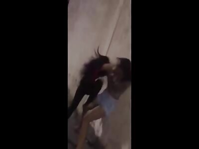 Female Fight Ends In Unusual Way