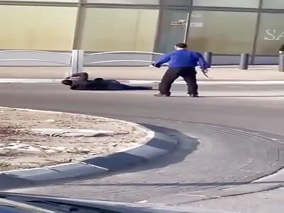 Full video, Terrorist Killed by Israeli Police.