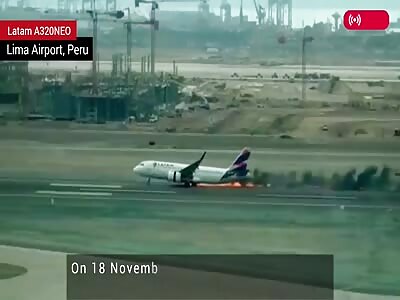 LATAM Airlines Airbus A320neo accident, (different angles)