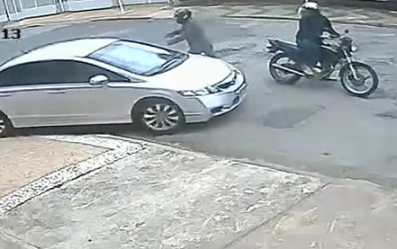 Armed Robber Gets Run Over By Victim's Car After Failed Heist