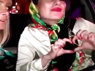 Iranian Women Crash Their Car While Singing For A Selfie Video