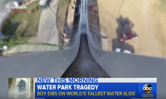 Wtf:  10 Year Old Boy Dies on Water Slide at Kansas City Park 