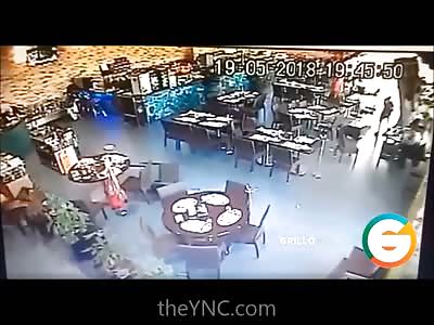 Triple Murder Caught on Video in Gunfight in Restaurant 