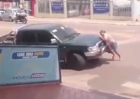 Man Runs Over Wife During Fight