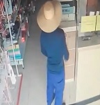 Dude in Funny Hat Shoots Store Owner