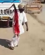 Hoe Shovel Embedded In Man's Shoulder