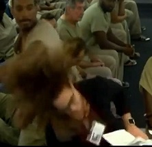 Inmate Punches Female Public Defender in Court