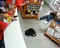 Armed Robber Fail ... Gets Shot