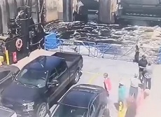 HOLY CRAP! Truck Falls Off Bridge Onto Ferry Boat