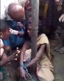 Woman Tied to Post and Burned Alive in Brutal Mob Justice 