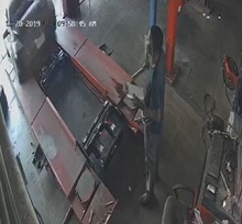 Auto-Mechanic Has Bad Day at Work.