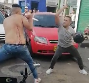 Road Rage Fight Turns into Knife Battle