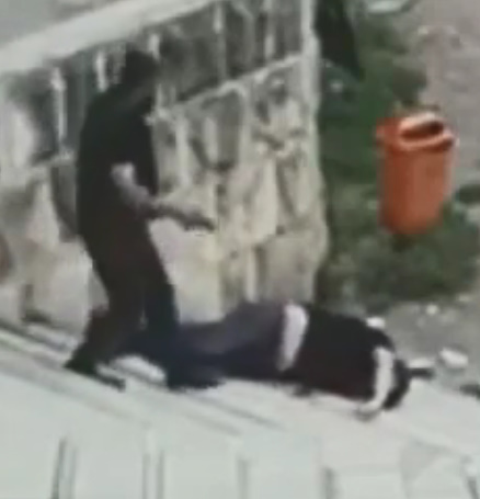 Man shot dead in during a brawl in Azerbaijan (2 angles)