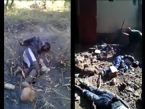 (Full Video) Lynching of Four Prisoners in Guinea.