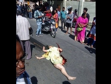 Woman Crushed to Death by Bus in Udaipur City, India