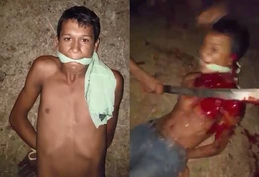 BRUTAL Video Shows Teenager Being Mutilated and Killed by Machete     