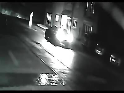 MAN BEING RUN OVER BY CAR MULTIPLE TIMES
