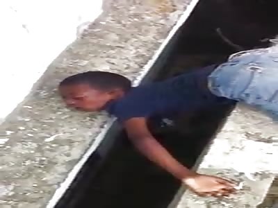 BOY DIES AFTER FALLING OFF ROOF