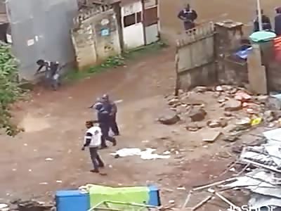 POLICE BREAK UP ANTI-GOVERNMENT PROTEST IN ETHIOPIA'S CAPITAL