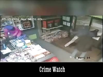 SECURITY GUARD IS SHOT TRYING TO STOP CRIMINALS