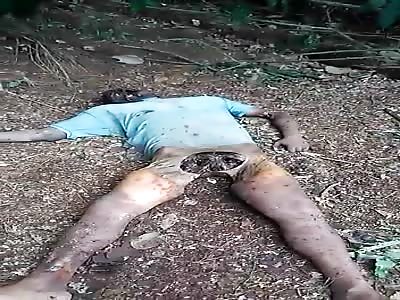 ROTTEN BODY FOUND IN THE FOREST