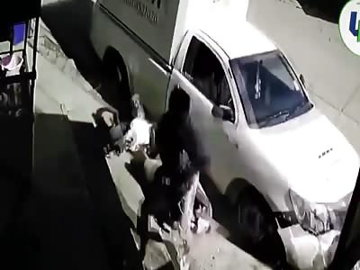 Father's Amazing Reflexes Save His Son From Being Hit by a Car