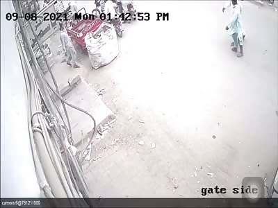 BIKER REACTS TO THEFT AND IS MURDERED