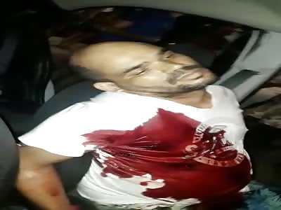 SHOCKING VIDEO OF A MAN DYING INSIDE THE CAR