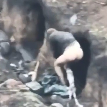 Russian Gets His Pit Bombed, Loses Pants