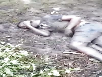 Traffickers Torture a Alleged Rapist