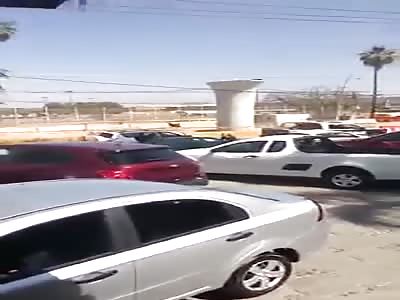 The moment when cartel members kill 3 police officers