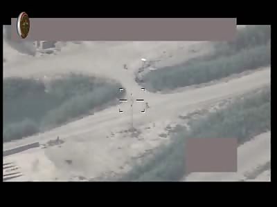 Iraqi Army Aviation CH-4B drones destroy 28 ISIS fighters, 2 vehicles & 4 positions in Fallujah