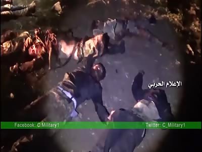 Anti Assad Jihadists Slaughtered by Assad's forces (Aftermath)