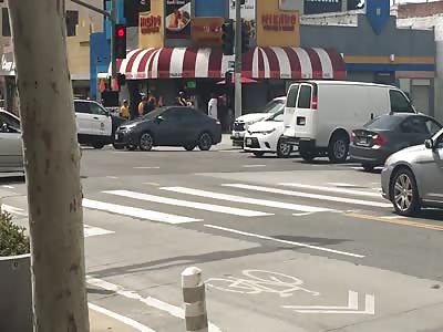 LAPD Cop Shoots and Kills Homeless Man Carrying Pipe in Downtown Los Angeles