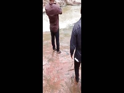 2 Men Drown in Waterfall