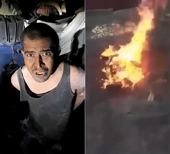 Cartel interrogate CJNG Member and Burn Another Over Territories