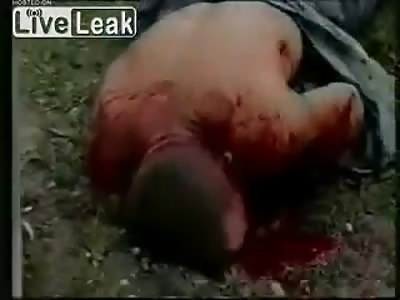 Russian soldiers executed in Chechnya (Classic)