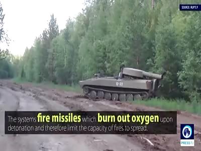 See how Russia uses mine clearing missiles to extinguish Siberian forest fire